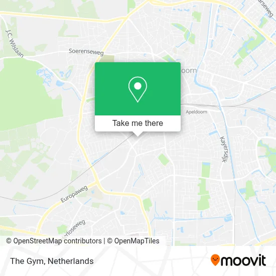 The Gym map