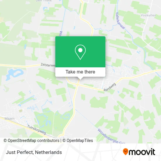 Just Perfect map