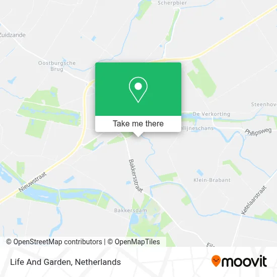 Life And Garden map