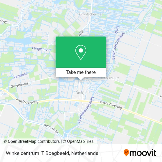 Winkelcentrum 'T Boegbeeld map