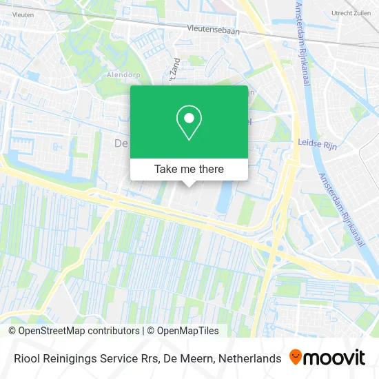 Riool Reinigings Service Rrs, De Meern map