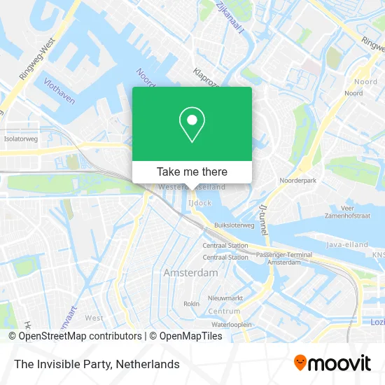 The Invisible Party map