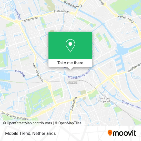 Mobile Trend map
