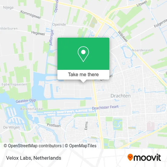 Velox Labs map
