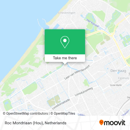 Roc Mondriaan (Hou) map