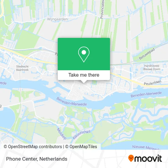 Phone Center map