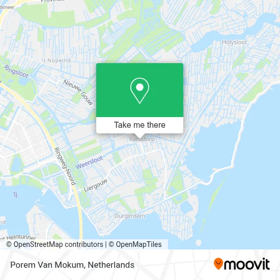 Porem Van Mokum map