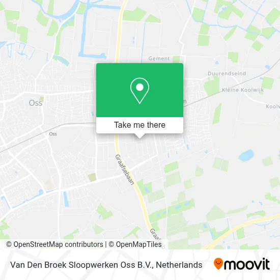 Van Den Broek Sloopwerken Oss B.V. map