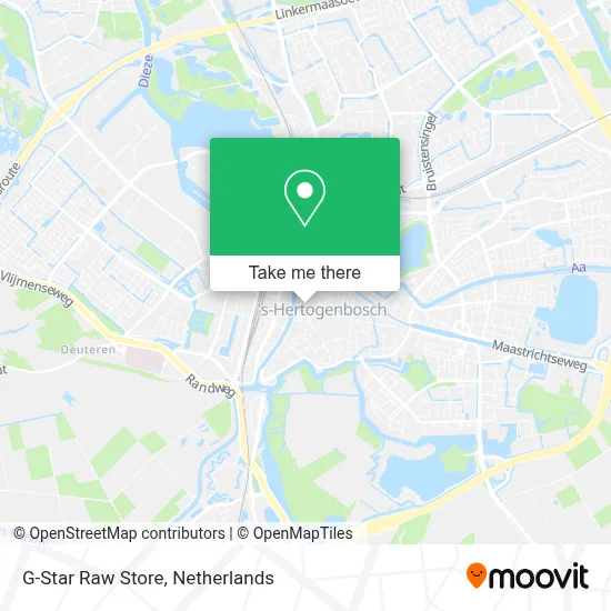 G-Star Raw Store map
