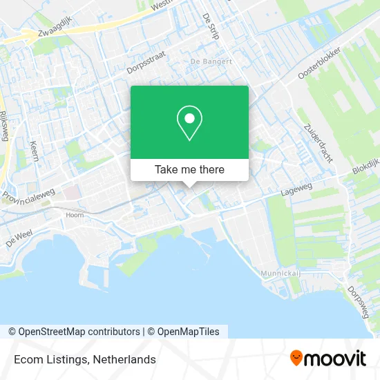 Ecom Listings map