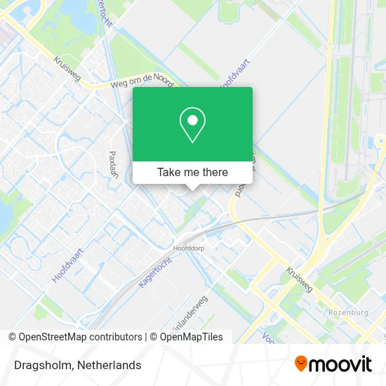 Dragsholm map
