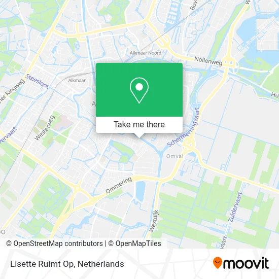Lisette Ruimt Op map