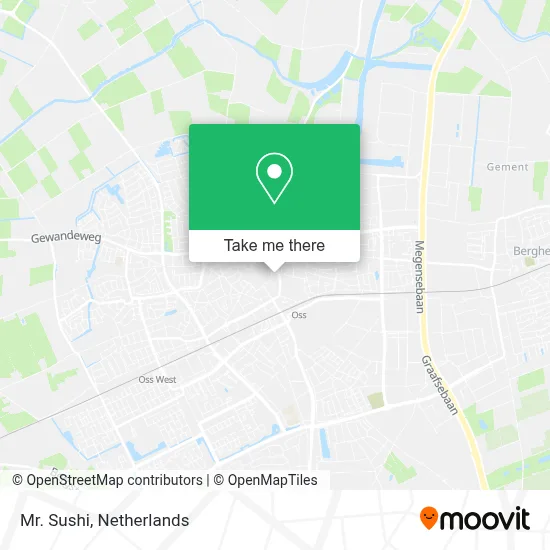 Mr. Sushi map