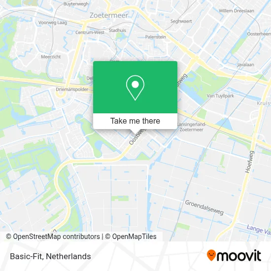 Basic-Fit map