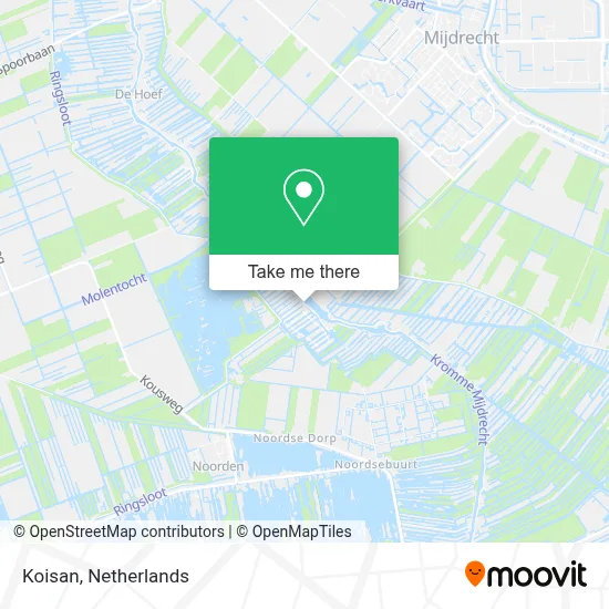 Koisan map