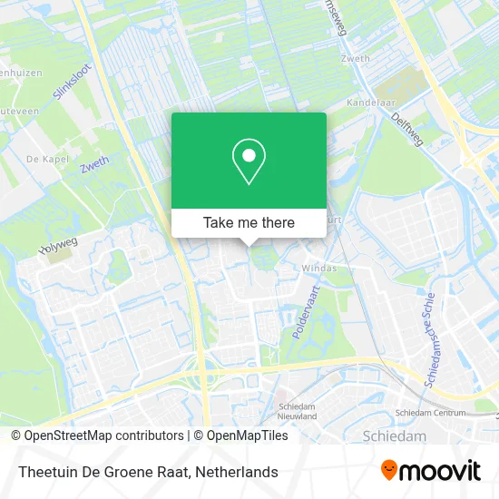 Theetuin De Groene Raat map