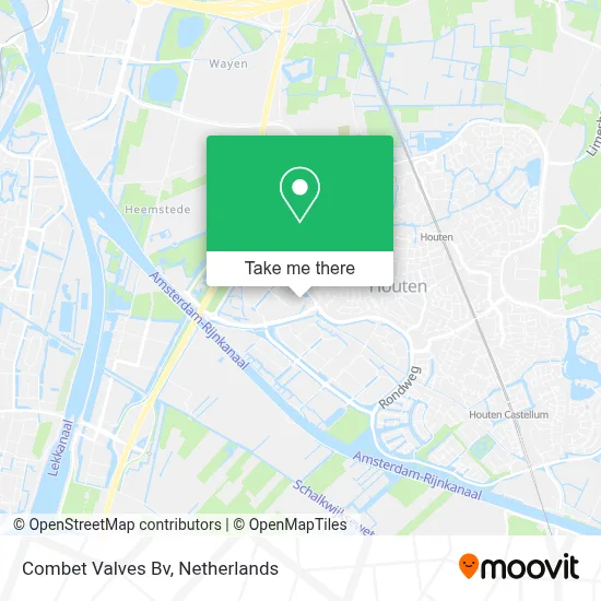 Combet Valves Bv Karte