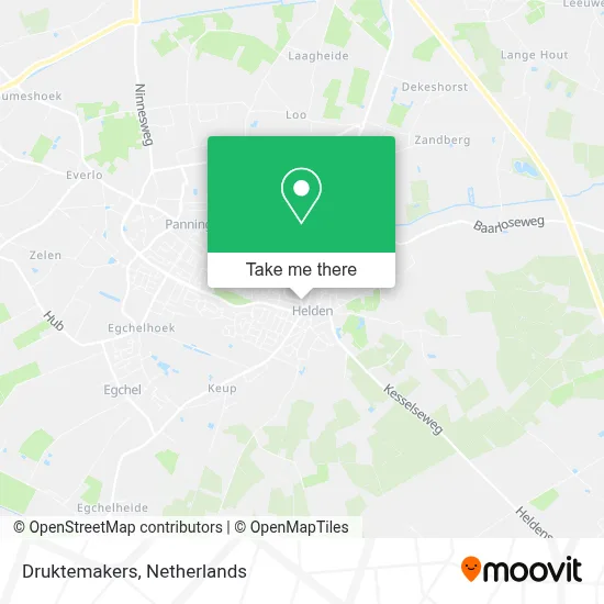 Druktemakers map
