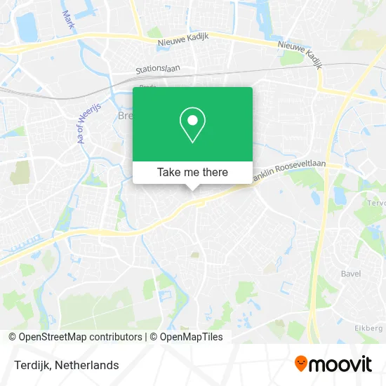 Terdijk map