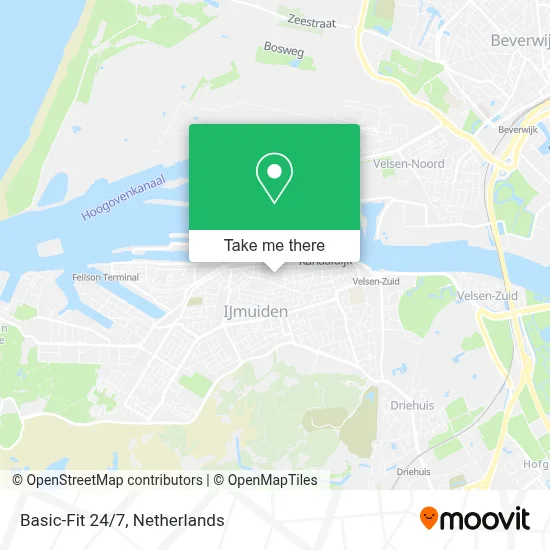 Basic-Fit 24/7 Karte