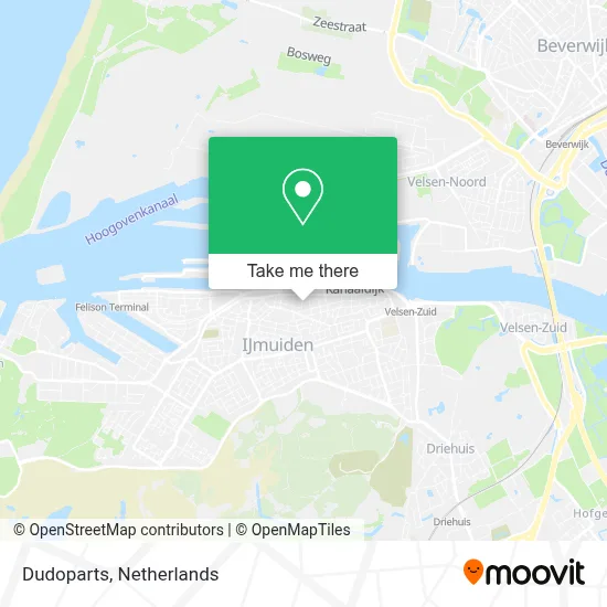 Dudoparts map