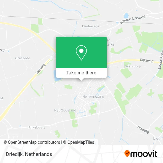 Driedijk map