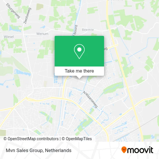 Mvn Sales Group map