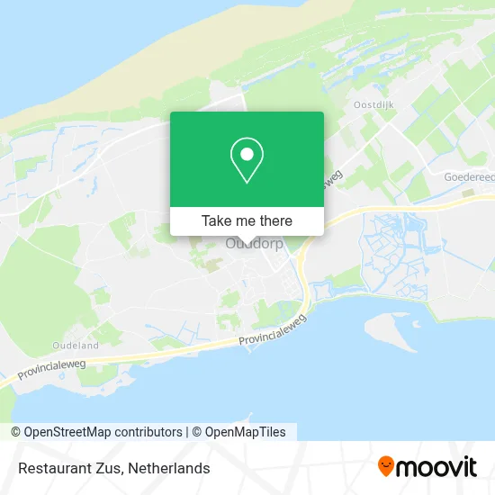 Restaurant Zus map