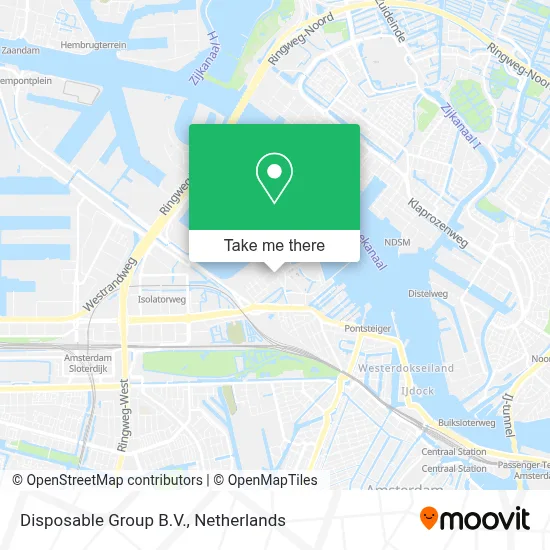 Disposable Group B.V. map