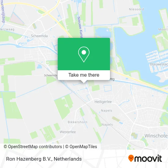 Ron Hazenberg B.V. map