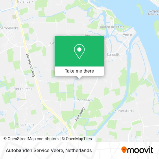 Autobanden Service Veere map