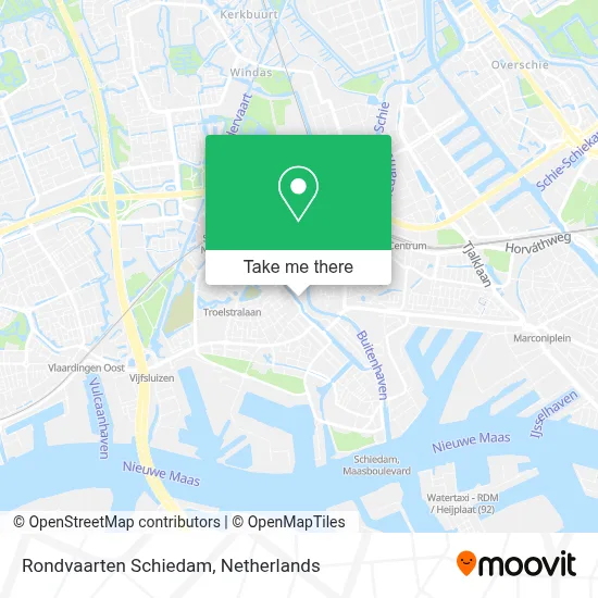 Rondvaarten Schiedam map