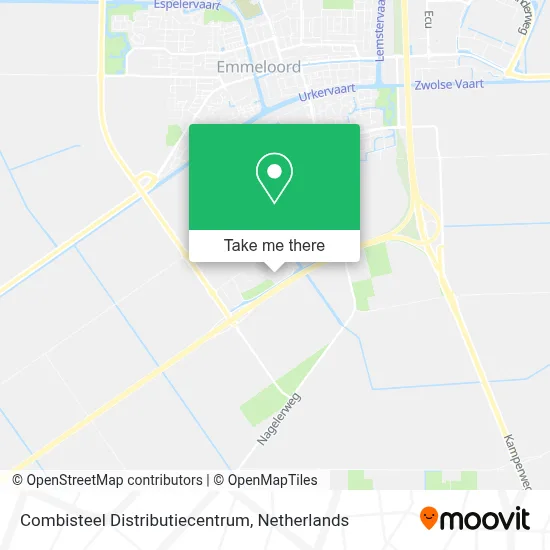 Combisteel Distributiecentrum Karte
