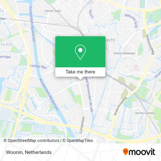 Woonin map