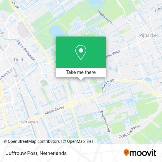 Juffrouw Post map