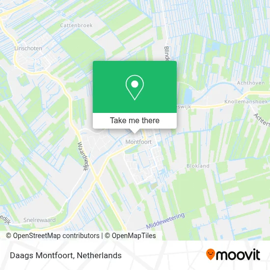 Daags Montfoort map