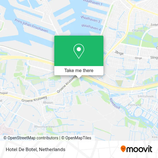 Hotel De Botel map