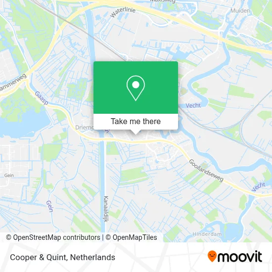 Cooper & Quint map