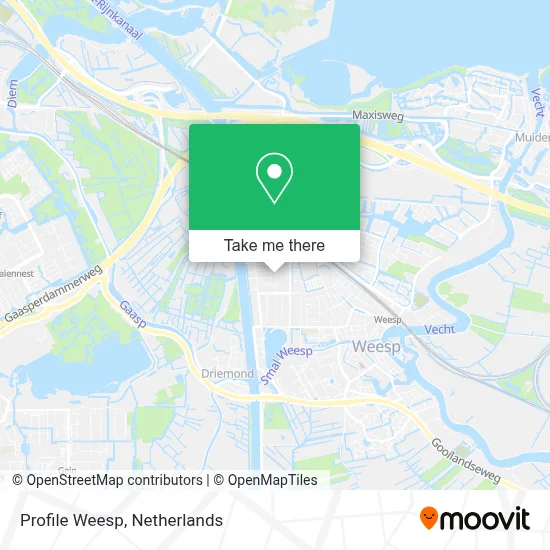 Profile Weesp map