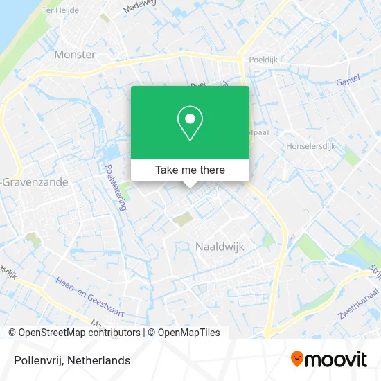 Pollenvrij map