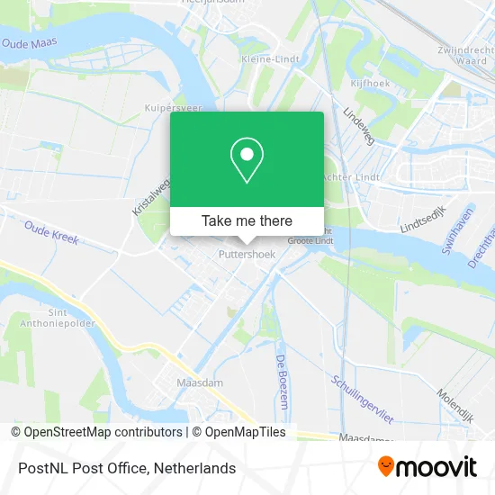 Postnl Postkantoor map