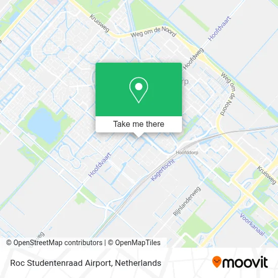 Roc Studentenraad Airport map