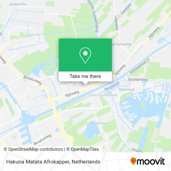 Hakuna Matata Afrokapper map