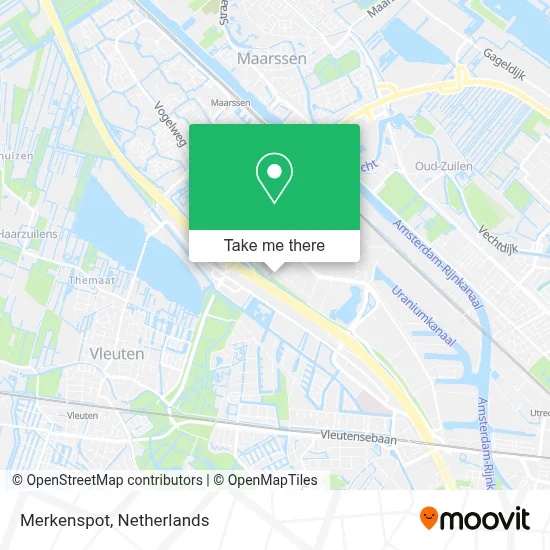 Merkenspot map