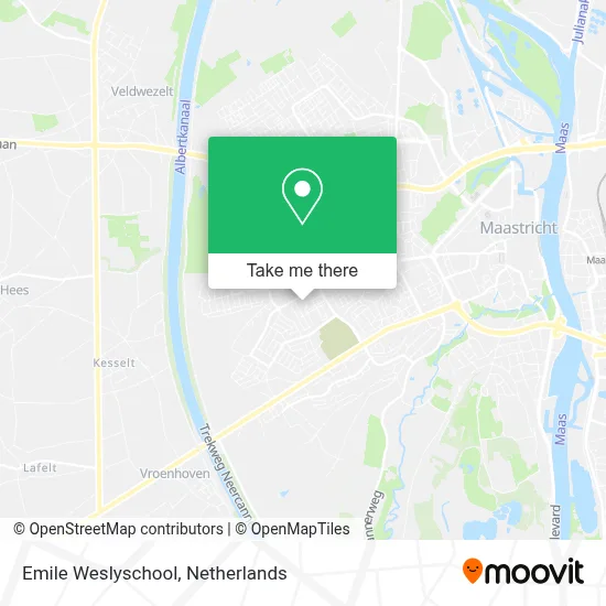 Emile Weslyschool map