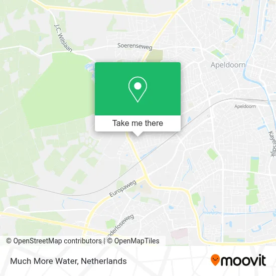 Much More Water map