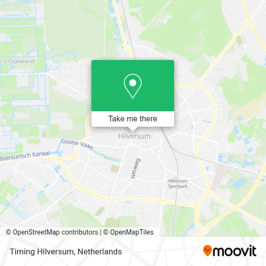 Timing Hilversum map