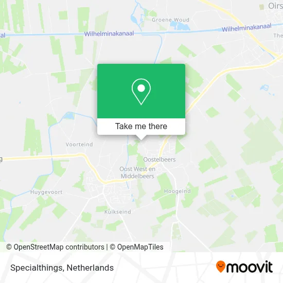 Specialthings map