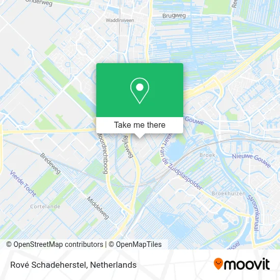 Rové Schadeherstel map