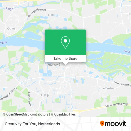 Creativity For You map